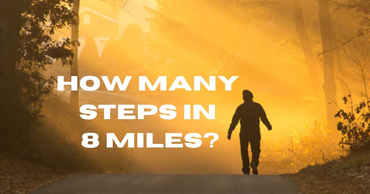 How Many Steps in 8 Miles