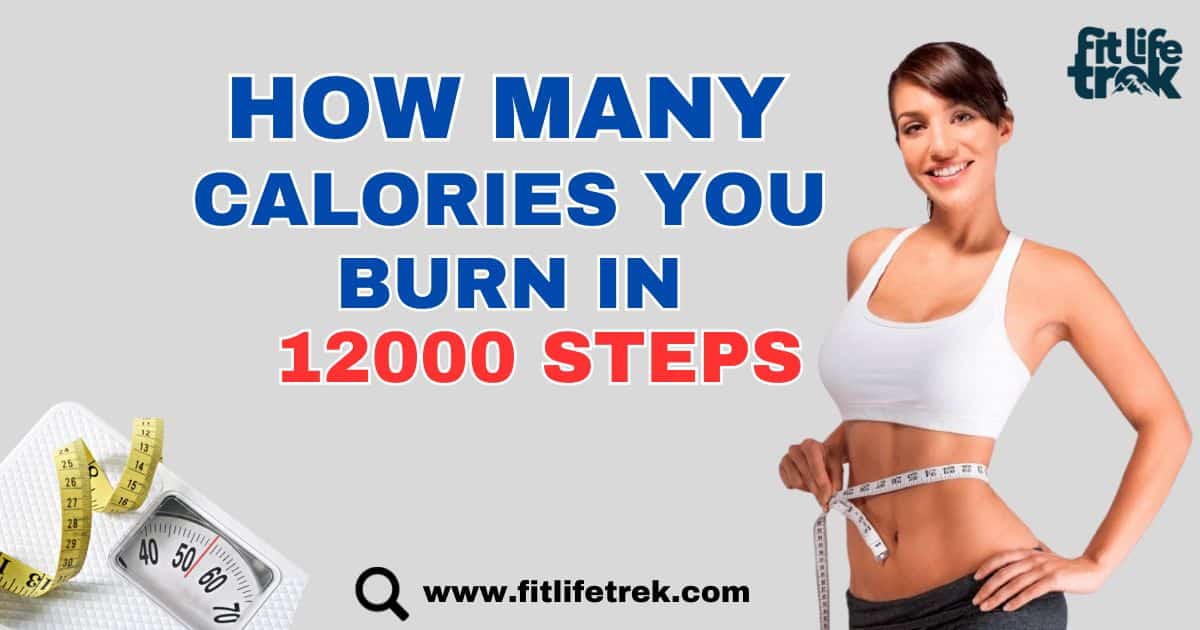 How many calories you burn in 12000 steps